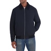 image:imageNautica Mens Heritage Shirt Collar Jacket  Water Resistant Zip Front Plaid Lined Casual CoatBlack