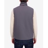 image:imageNautica Mens Lightweight Mechanical Stretch Softshell Vest  Waterresistant Transitional LayerMetal Grey