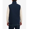 image:imageNautica Mens Lightweight Mechanical Stretch Softshell Vest  Waterresistant Transitional LayerNavy
