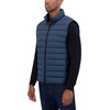 image:imageNautica Mens Lightweight Puffer Vest  Wind amp WaterResistantDark Denim