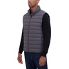 image:imageNautica Mens Lightweight Puffer Vest  Wind amp WaterResistantMetal Grey