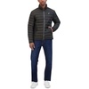 image:imageNautica Mens Lightweight Quilted Jacket  Water Resistant Zip Front Transitional CoatBlack