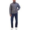 image:imageNautica Mens Lightweight Quilted Jacket  Water Resistant Zip Front Transitional CoatMetal Grey