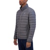 image:imageNautica Mens Lightweight Quilted Jacket  Water Resistant Zip Front Transitional CoatMetal Grey
