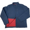 image:imageNautica Mens Lightweight Quilted Puffer Jacket  Full Zip Transitional OuterwearDenim