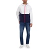 image:imageNautica Mens Lightweight Sailing Jacket  Waterproof amp Windproof BreathableWhiteBlue