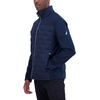 image:imageNautica Mens Lightweight Softshell Jacket  Bonded Fleece Lining Regular Big amp Tall SizesBlue