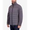 image:imageNautica Mens Lightweight Softshell Jacket  Bonded Fleece Lining Regular Big amp Tall SizesMetal Grey