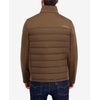 image:imageNautica Mens Lightweight Softshell Jacket  Bonded Fleece Lining Regular Big amp Tall SizesOlive Brown