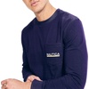 image:imageNautica Mens LongSleeve Graphic Pocket TShirtViolet Wave