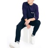 image:imageNautica Mens LongSleeve Graphic Pocket TShirtViolet Wave