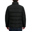 image:imageNautica Mens Midweight Puffer Jacket with Bib Insert  Fleece Collar Insulated Winter CoatEbony