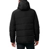 image:imageNautica Mens Midweight Quilted Faux Memory Puffer Jacket Adjustable Hood Insulated Winter CoatBlack