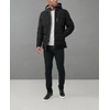 image:imageNautica Mens Midweight Quilted Faux Memory Puffer Jacket Adjustable Hood Insulated Winter CoatBlack