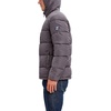 image:imageNautica Mens Midweight Quilted Faux Memory Puffer Jacket Adjustable Hood Insulated Winter CoatCharcoal