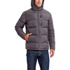 image:imageNautica Mens Midweight Quilted Faux Memory Puffer Jacket Adjustable Hood Insulated Winter CoatCharcoal