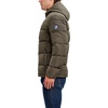 image:imageNautica Mens Midweight Quilted Faux Memory Puffer Jacket Adjustable Hood Insulated Winter CoatLoden