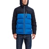 image:imageNautica Mens Midweight Quilted Faux Memory Puffer Jacket Adjustable Hood Insulated Winter CoatMonaco Blue