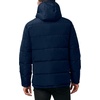 image:imageNautica Mens Midweight Quilted Faux Memory Puffer Jacket Adjustable Hood Insulated Winter CoatNavy