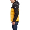 image:imageNautica Mens Midweight Quilted Faux Memory Puffer Jacket Adjustable Hood Insulated Winter CoatOld Gold