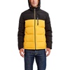 image:imageNautica Mens Midweight Quilted Faux Memory Puffer Jacket Adjustable Hood Insulated Winter CoatOld Gold