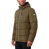 image:imageNautica Mens Midweight Quilted Faux Memory Puffer Jacket Adjustable Hood Insulated Winter CoatOlvbrown