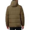 image:imageNautica Mens Midweight Quilted Faux Memory Puffer Jacket Adjustable Hood Insulated Winter CoatOlvbrown