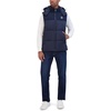 image:imageNautica Mens Mixed Sheen Quilted VestNavy