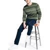 image:imageNautica Mens Nautica Fair Isle Crewneck SweaterChive