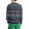 image:imageNautica Mens Nautica Fair Isle Crewneck SweaterNavy Seas
