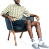 image:imageNautica Mens Nautica Navtech Plaid ShirtLight Mimosa