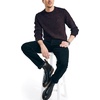image:imageNautica Mens Nautica Rolled Crewneck SweaterShipwreck Burgundy