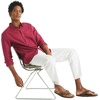 image:imageNautica Mens Nautica Sustainably Crafted Classic Fit Linen ShirtDeck Crimson Sunst