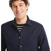 image:imageNautica Mens Nautica Sustainably Crafted Classic Fit Linen ShirtDeck Navy Seas