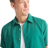 image:imageNautica Mens Nautica Sustainably Crafted Linen ShortSleeve ShirtGreen Leaf