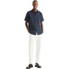 image:imageNautica Mens Nautica Sustainably Crafted Linen ShortSleeve ShirtNavy Seas