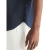 image:imageNautica Mens Nautica Sustainably Crafted Linen ShortSleeve ShirtNavy Seas