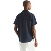 image:imageNautica Mens Nautica Sustainably Crafted Linen ShortSleeve ShirtNavy Seas