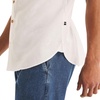 image:imageNautica Mens Nautica Sustainably Crafted Linen ShortSleeve ShirtPure White