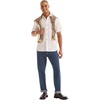 image:imageNautica Mens Nautica Sustainably Crafted Linen ShortSleeve ShirtPure White