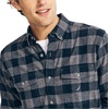 image:imageNautica Mens Nautica Sustainably Crafted Plaid Flannel ShirtGrey Heather