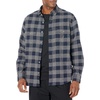 image:imageNautica Mens Nautica Sustainably Crafted Plaid Flannel ShirtGrey Heather