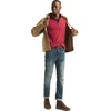image:imageNautica Mens Navtech QuarterZip SweaterAutumn Berry