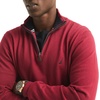 image:imageNautica Mens Navtech QuarterZip SweaterAutumn Berry