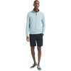 image:imageNautica Mens Navtech QuarterZip SweaterCrystal Bay Heather