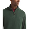 image:imageNautica Mens Navtech QuarterZip SweaterDeep Forest