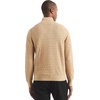 image:imageNautica Mens Navtech QuarterZip SweaterTextured Camel Heather