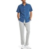 image:imageNautica Mens Navtech Slim Fit Printed Shortsleeve ShirtEstate Blue