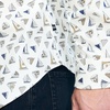 image:imageNautica Mens Printed ShirtSail White