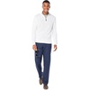 image:imageNautica Mens QuarterZip SweaterBright White
